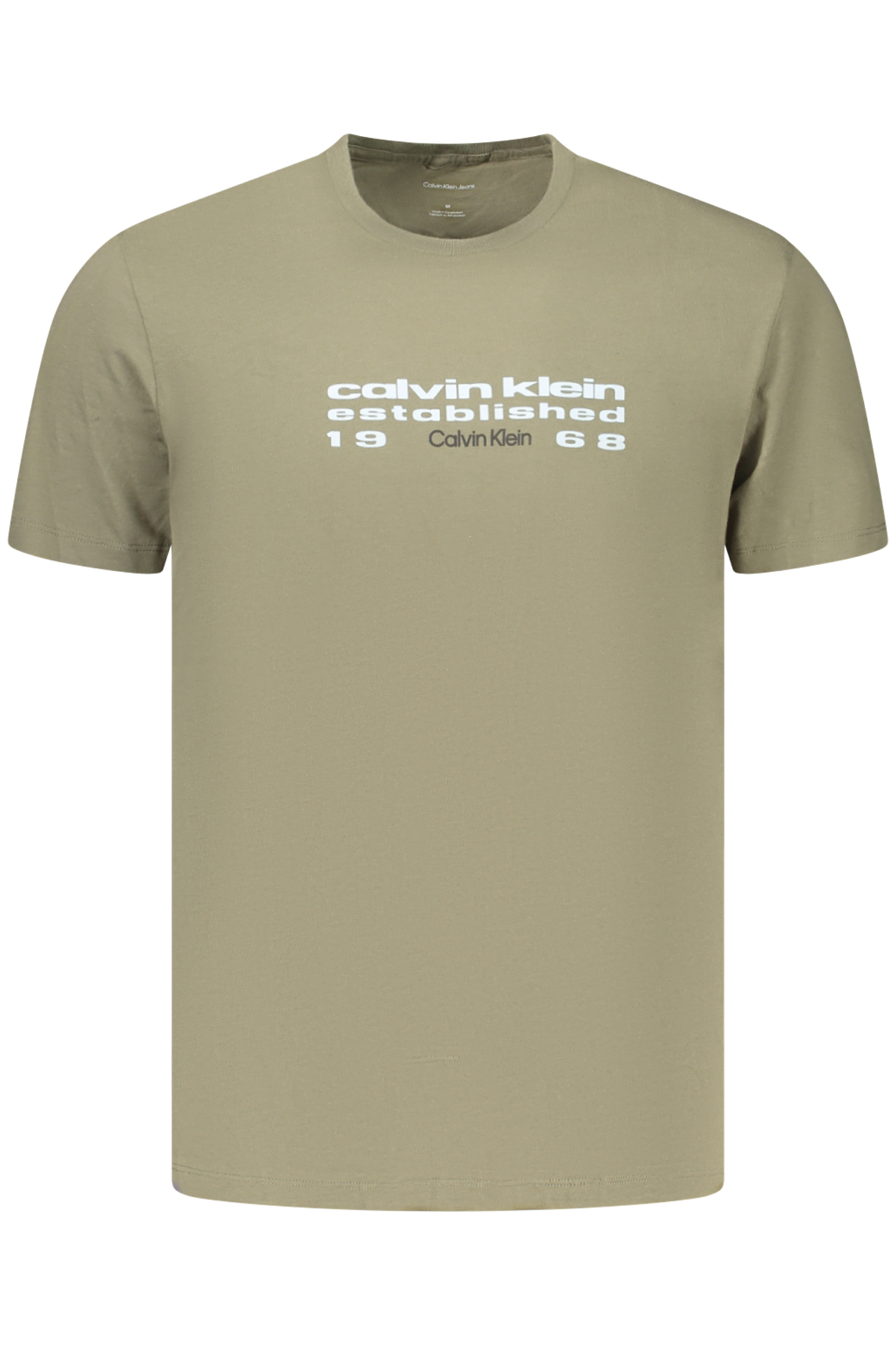 T-shirt Calvin Klein για άνδρες – Πράσινο