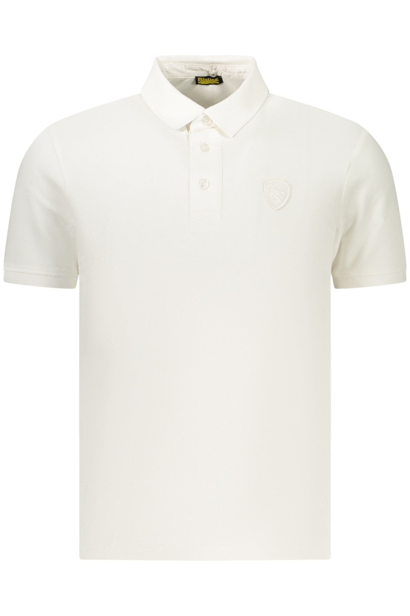 Μπλούζα πόλο Blauer Apparel για άνδρες – Λευκό