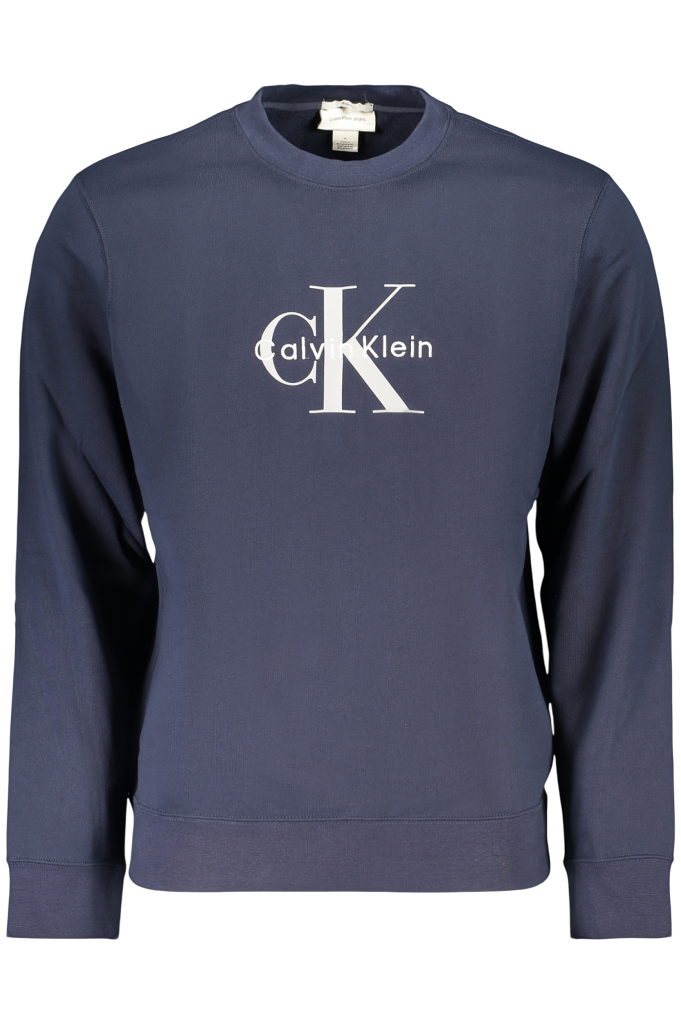 Φούτερ με κουκούλα Calvin Klein για άνδρες – Μπλε
