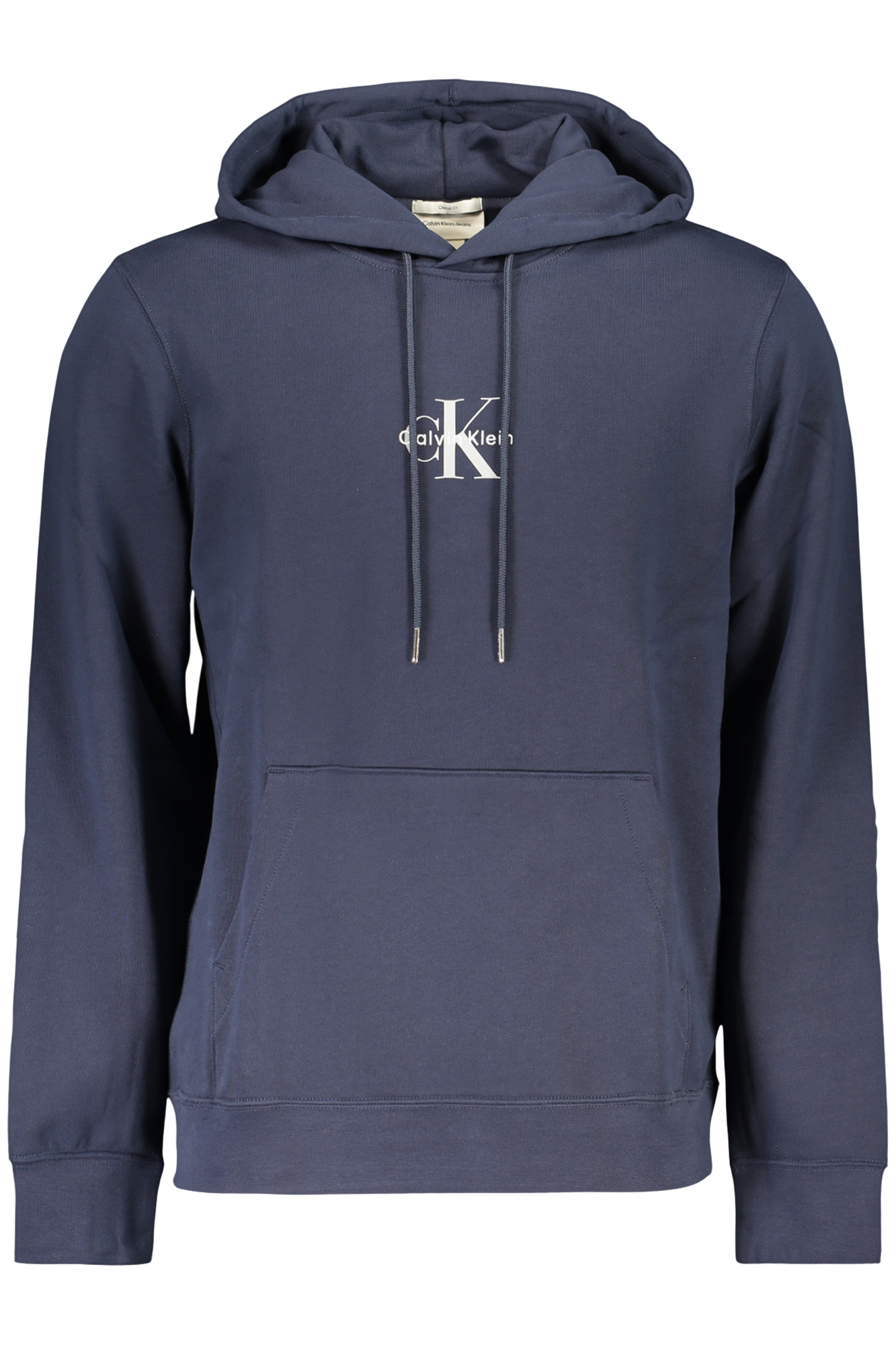 Φούτερ με κουκούλα Calvin Klein για άνδρες – Μπλε
