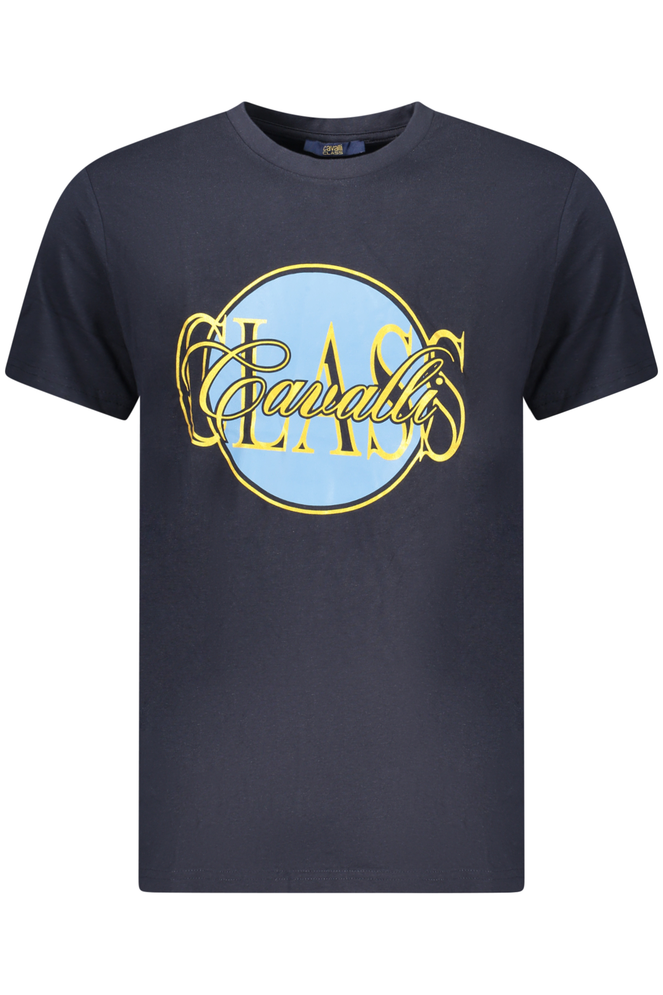 T-shirt Cavalli Class για άνδρες – Μπλε