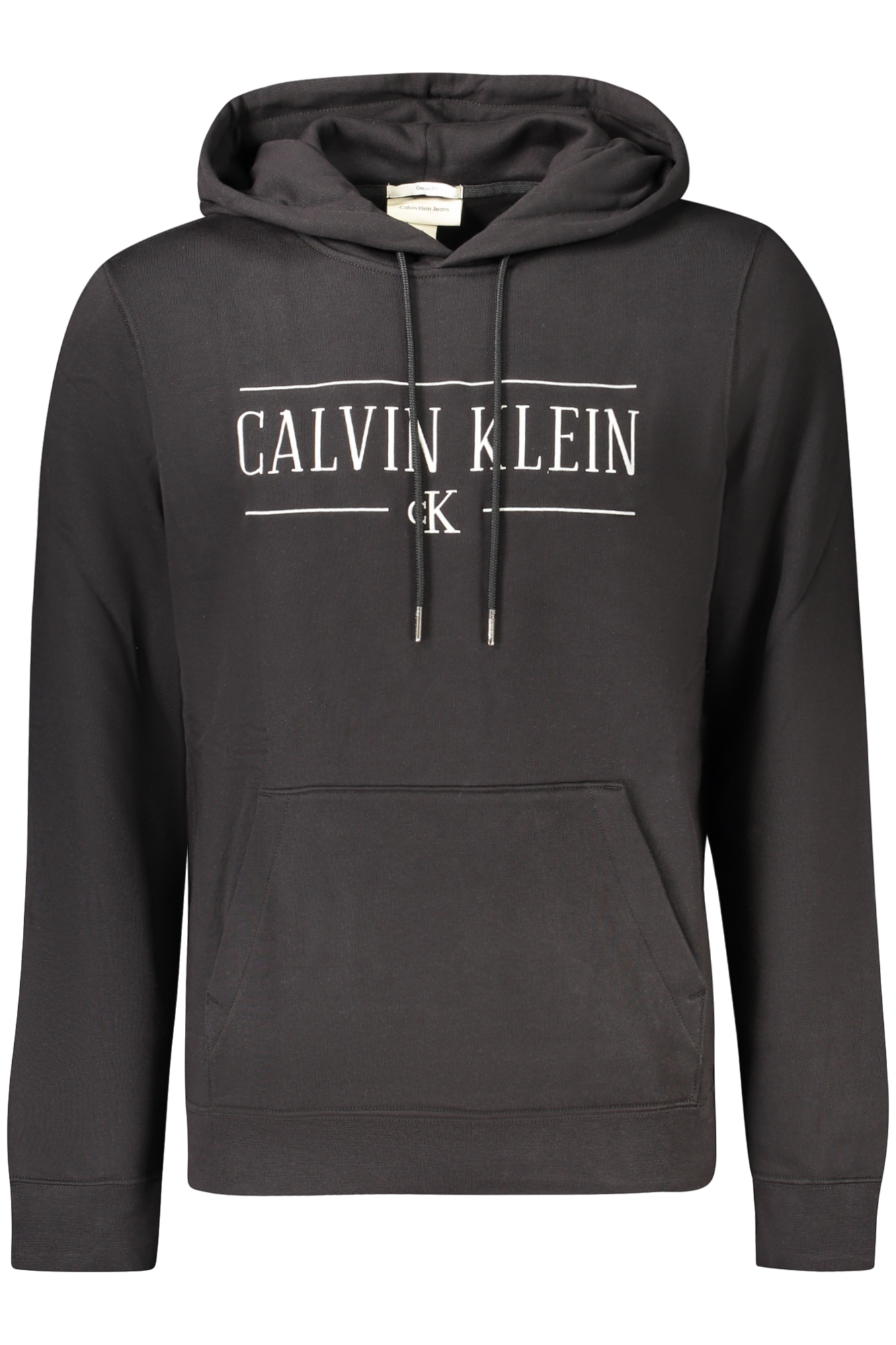Φούτερ με κουκούλα Calvin Klein για άνδρες – Μαύρο