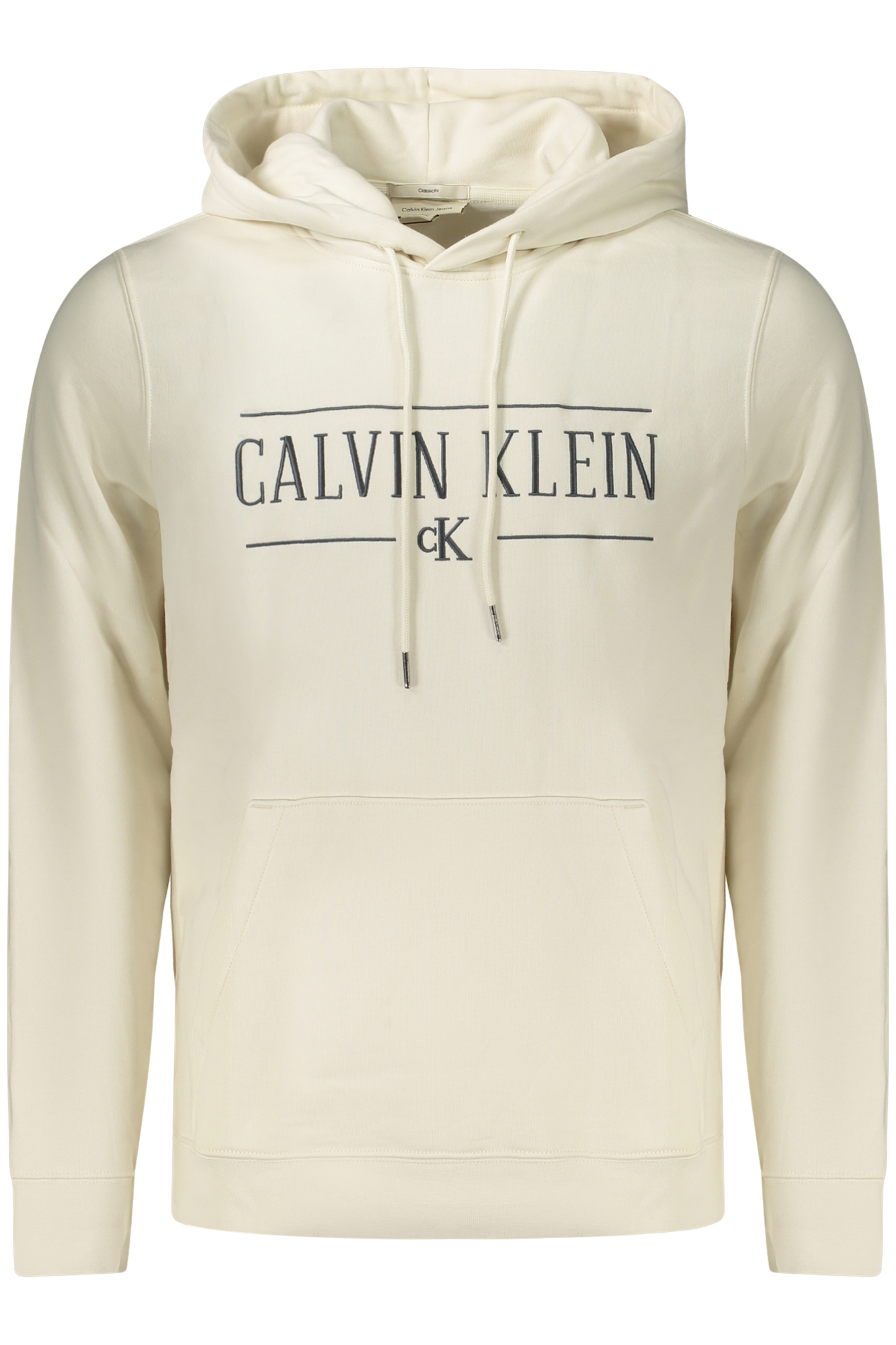 Φούτερ με κουκούλα CALVIN KLEIN για άνδρες – Λευκό