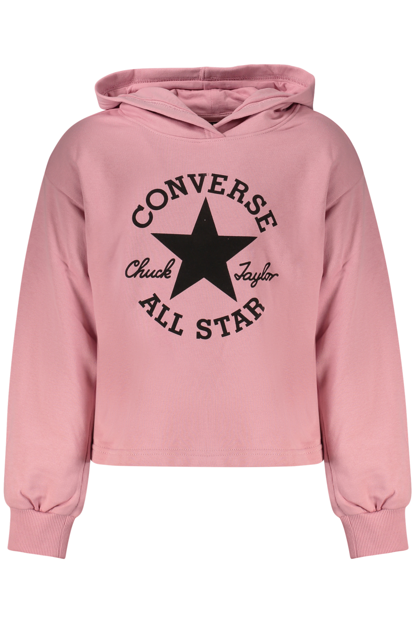Φούτερ με κουκούλα CONVERSE για κορίτσια – Ροζ