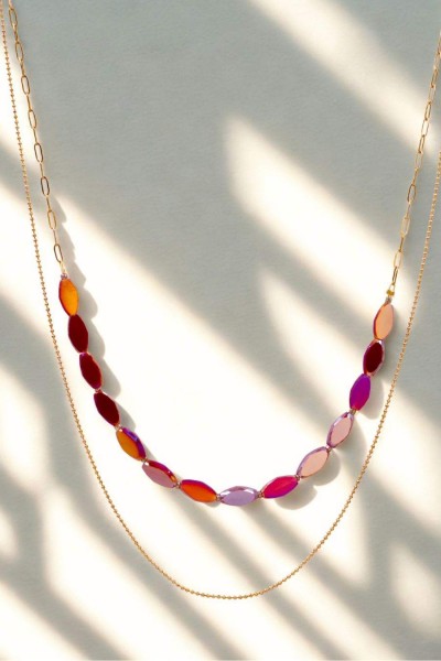 Κολιέ Toolittle – Crystal Jewelry: Χειροποίητο Δίσειρο