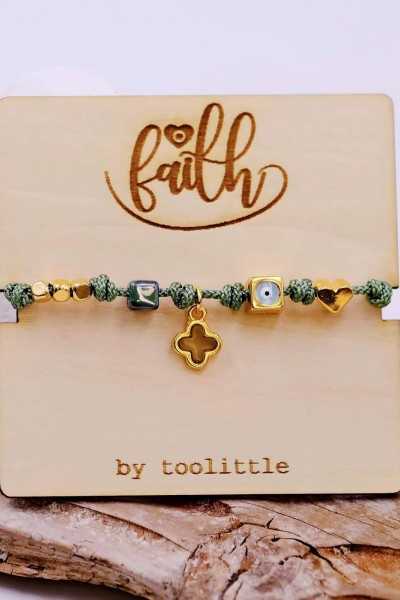 Βραχιόλι Toolittle – Μακραμέ Faith